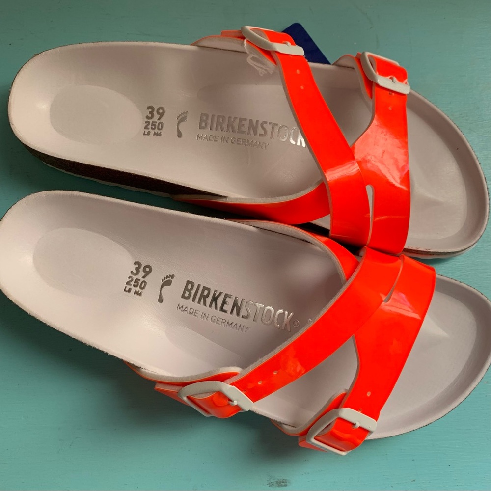 Birkenstock Yao sandals sz 39  NARROW FIT